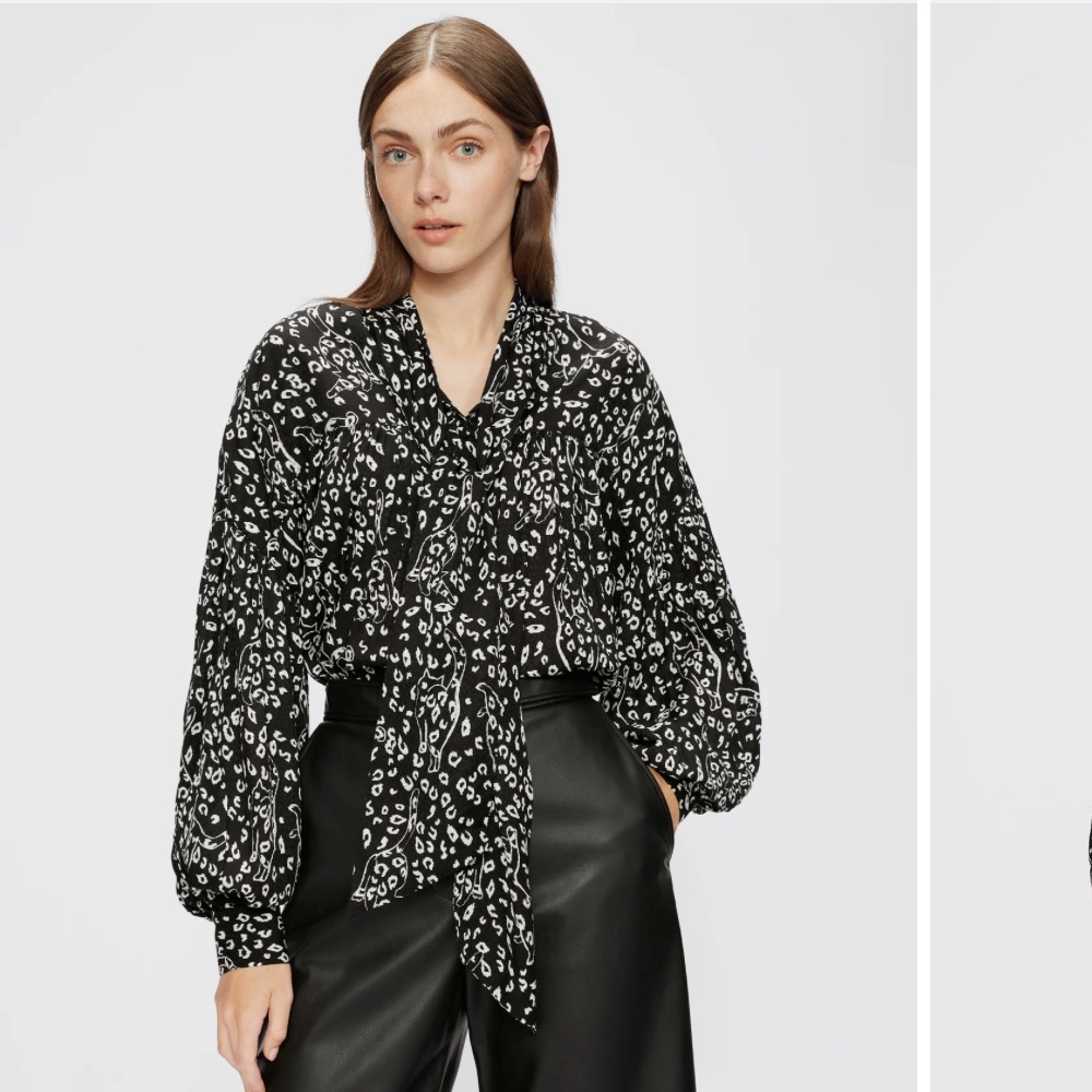 Ted Baker- printed blouse